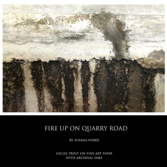 FIRE UP ON QUARRY ROAD Fine Art Print - Picture 1 of 3